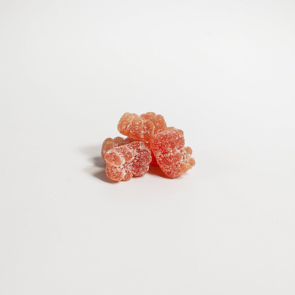 Ripkitty adult multivitamin bear gummies showing colorful bear-shaped vitamins on the label and in a clear container.