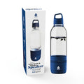 Pursonic 2-in-1 water bottle with built-in wireless speaker, clear view of the sleek design and integrated speaker components.