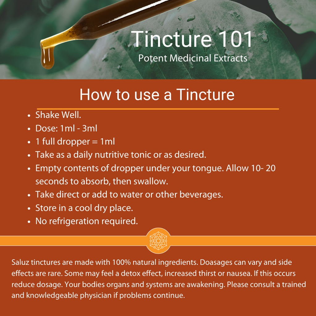Saluz.io Cordyceps mushroom tincture bottle in a 2 oz dropper bottle, used as an energy-boosting vitamin supplement.