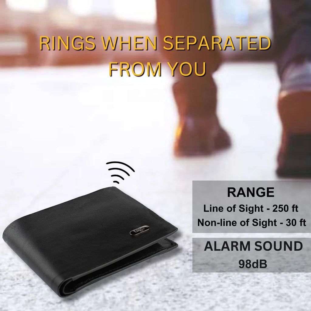 Stitchless smart wallet by Dolphin Tracker featuring RFID protection, designed for secure, minimalist storage.